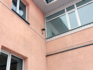 Камеры на доме